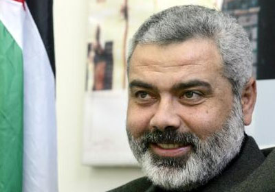 اسماعيل هنية - رئيس الحكومة الفلسطينية المقالة